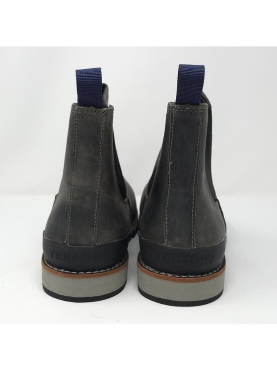 Territory Yellowstone Grey Waterproof Leather Chelsea Boots 11.5W main image 8